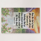 Puzzle Romans 15:13 Poster (Horizontal)