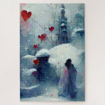 Puzzle romantique de Valentin
