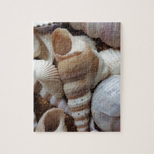 Puzzle Romantique Tropical Exotic Sea Shells Plage Amour (Vertical)