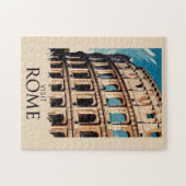 Puzzle Rome Italie Colisée Illustration Voyage Art (Horizontal)