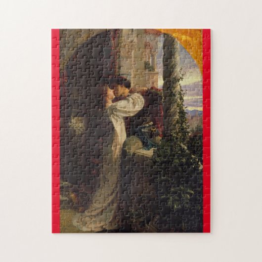 Puzzle Roméo et Juliette 1884 Vérone Balcon Dicksee art (Vertical)