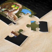 PUZZLE ROMPECABEZA DE GATO CANTANDO EN UNA FIESTA (Côté)