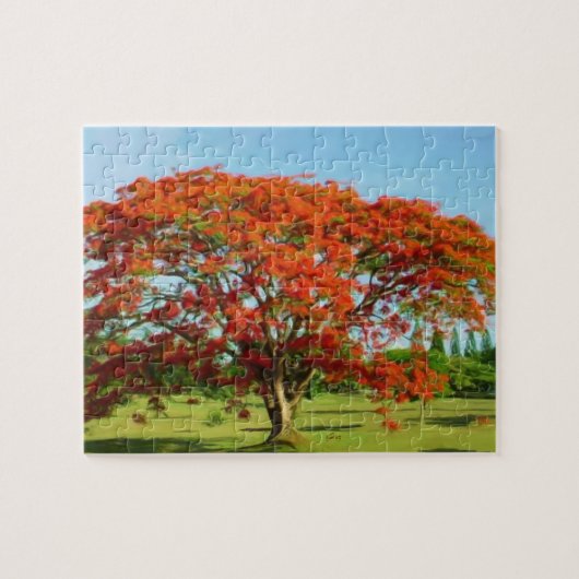 Puzzle Rompecabeza Flamboyán/Puzzle Royal Poinciana (Horizontal)