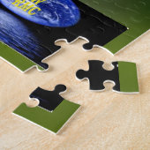 Puzzle Rompecabeza Guacamayas Bandera - Venezuela. (Côté)