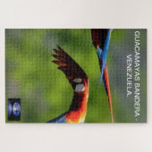 Puzzle Rompecabeza Guacamayas Bandera - Venezuela. (Horizontal)