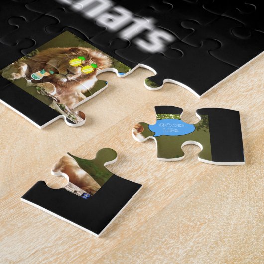 Puzzle Rompecabeza MINI GATOS CHEFS PREPARANDO SUSHI. (Côté)