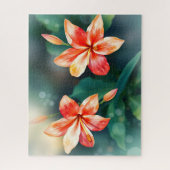 Puzzle Rompecabezas con motivo floral. (Vertical)