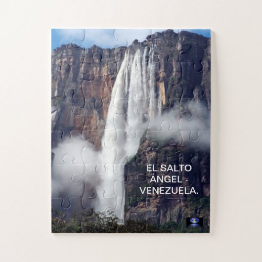 PUZZLE ROMPECABEZAS DEL SALTO ÁNGEL. (Vertical)