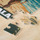 Puzzle Rompecabezas GUTEMALA COBAN Retro poster (Côté)