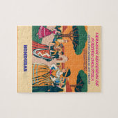 Puzzle Rompecabezas Honduras CHOLUTECA Retro poster (Horizontal)