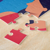 Puzzle Rompecabezas  Honduras San Pedro Sula Retro poster (Côté)