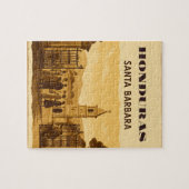 Puzzle Rompecabezas Honduras Santa Barbara Retro poster (Horizontal)