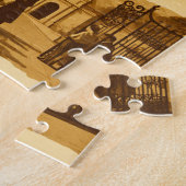 Puzzle Rompecabezas Honduras Santa Barbara Retro poster (Côté)