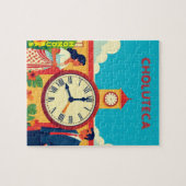 Puzzle  ROMPECABEZASHonduras CHOLUTECA RELOJ Retro poster (Horizontal)