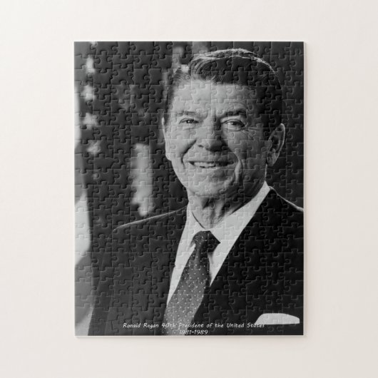 Puzzle Ronald Reagan 40ème Président des Etats-Unis (Vertical)