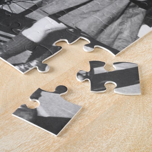 Puzzle Roosevelt dans un fauteuil roulant (Côté)