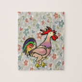 Puzzle Rooster (Vertical)
