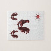 Puzzle Rooster (Horizontal)