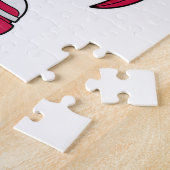 Puzzle Rooster à Patinage en ligne avec Roller skates (Côté)