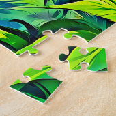 Puzzle Rooster coloré (Côté)