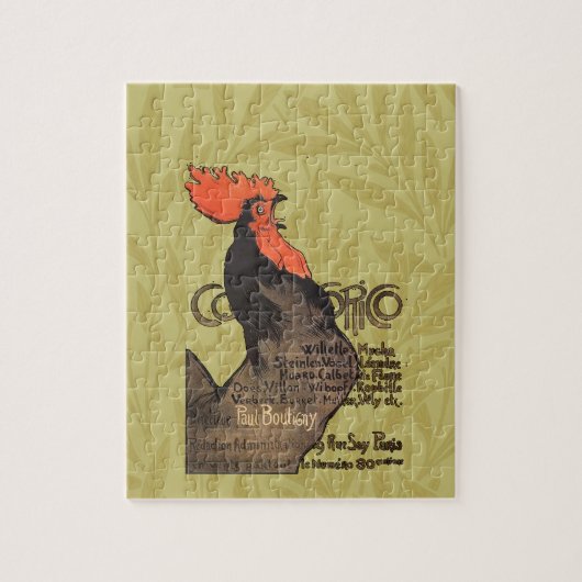 Puzzle Rooster Steinlen Cocorico (Vertical)