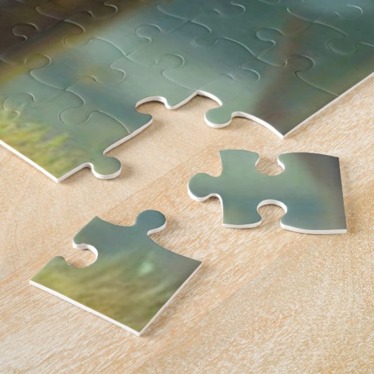 Puzzle Rooster Wyandotte coloré (Côté)