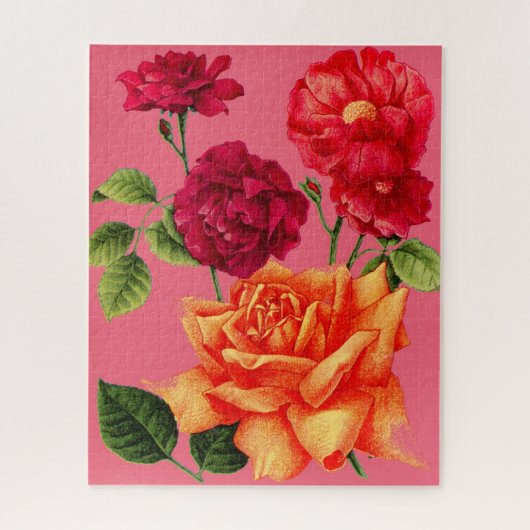 Puzzle rose (Vertical)