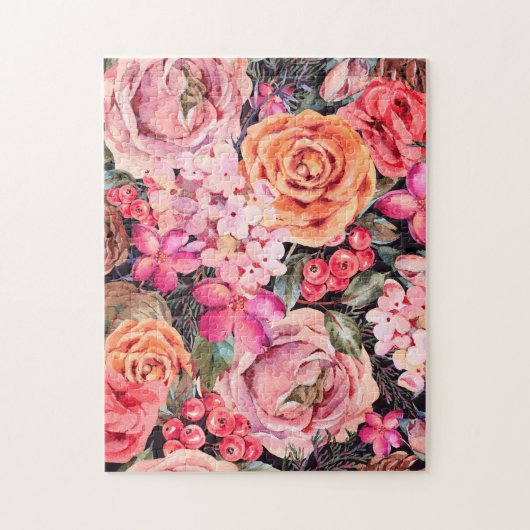 Puzzle rose (Vertical)