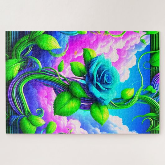 Puzzle Rose (Horizontal)