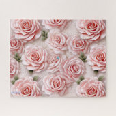 Puzzle rose 3D difficile (Horizontal)