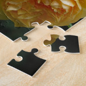 Puzzle Rose anglais jaune (Côté)