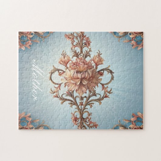 Puzzle Rose baroque (Horizontal)