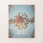 Puzzle Rose baroque (Vertical)