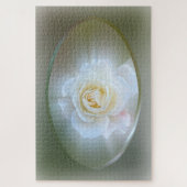 Puzzle Rose blanche (Vertical)
