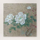 Puzzle Rose blanche (Vertical)