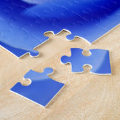Puzzle rose bleu (Côté)