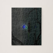 Puzzle Rose bleu (Vertical)