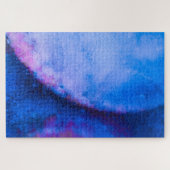 Puzzle Rose bleu Abstrait impossible (Horizontal)