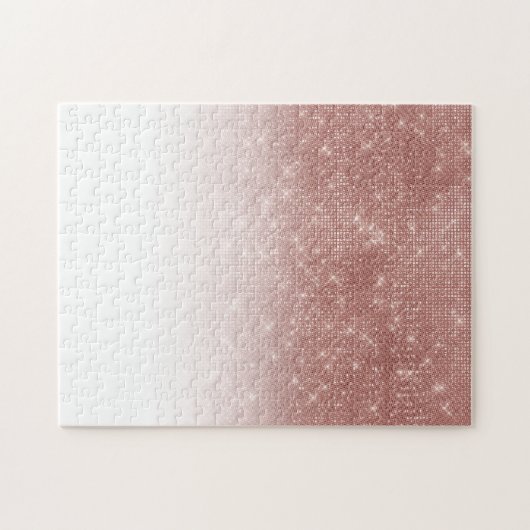 Puzzle Rose brillant Sequin Or Parties scintillant Sequin (Horizontal)