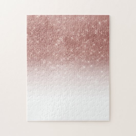 Puzzle Rose brillant Sequin Or Parties scintillant Sequin (Vertical)