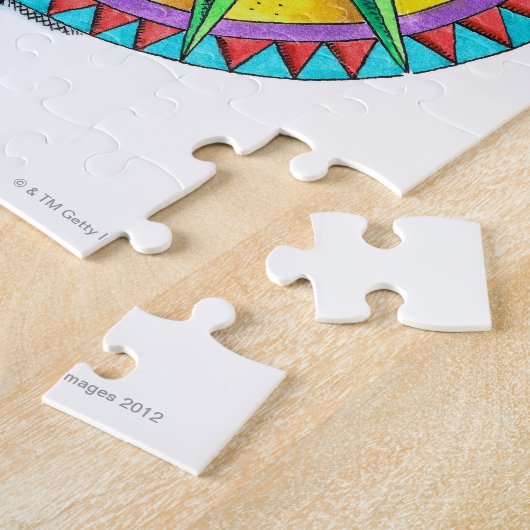 Puzzle Rose Compass (Côté)