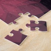 Puzzle Rose, cool, tendance, abstraction de fleurs modern (Côté)