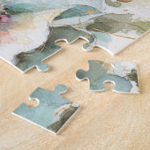 Puzzle Rose de bleu (Côté)