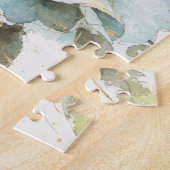 Puzzle Rose de bleu (Côté)