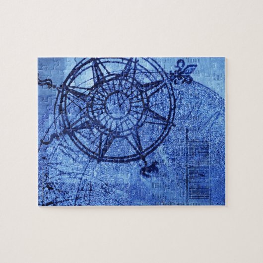 Puzzle Rose de compas antique (Horizontal)