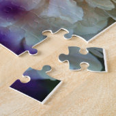 Puzzle rose de fleur de pivoine (Côté)