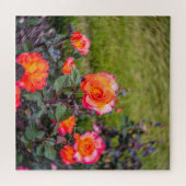 Puzzle Rose de Mardi Gras avec une touche (Horizontal)