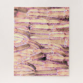 Puzzle Rose de quartz rose (Vertical)