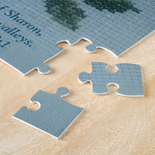 Puzzle Rose de Sharon (Côté)