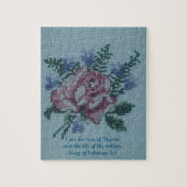 Puzzle Rose de Sharon (Vertical)